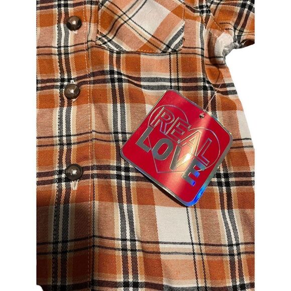 Real Love Boys Shirt Pant Set 12 Months 2 Piece NEW - Picture 5 of 10